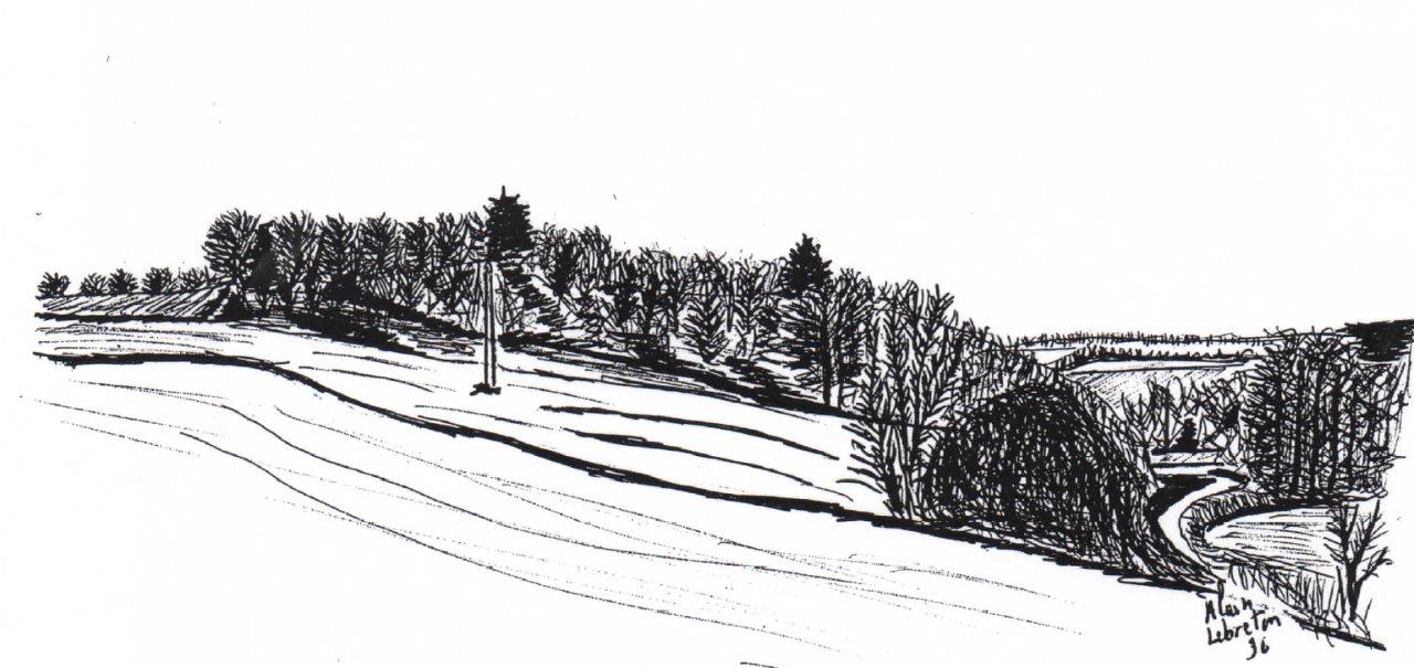 La Borde Pléchâtel 1996 butte de huneau