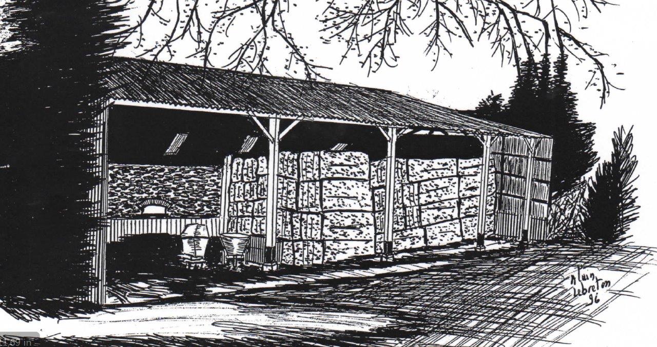 La Borde Pléchâtel  1996 hangar 1