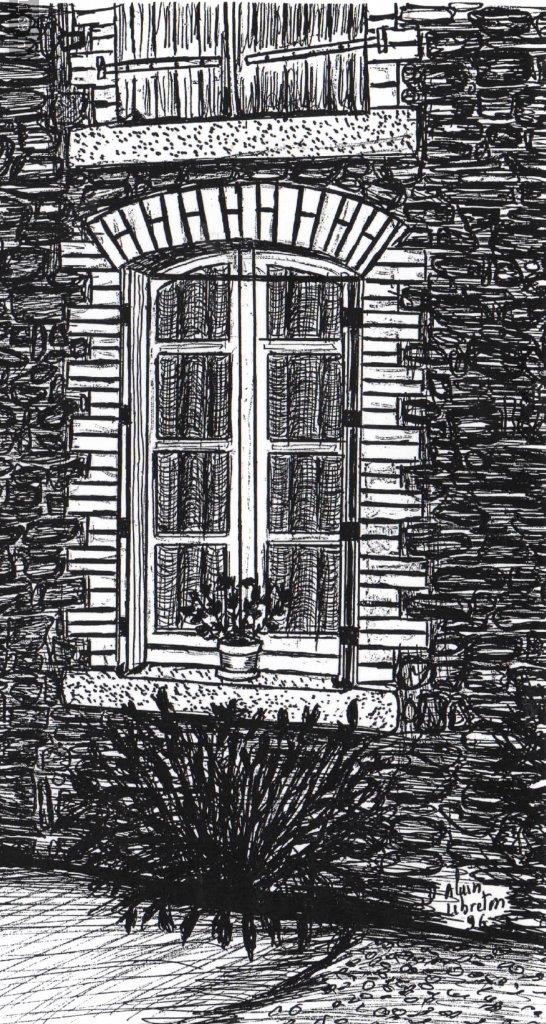 La Borde Pléchâtel 1996 maison fenetre