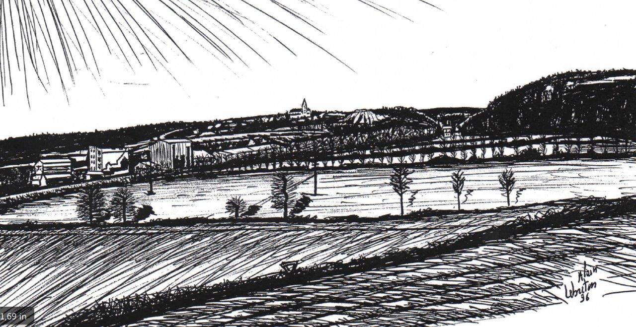 La Borde Pléchâtel 1996 vue sur st malo de phily 2
